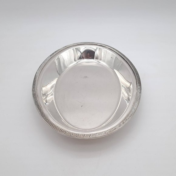 Lebanese Silverplate Serving Tray by SIOM Orfevres - Picture 4 of 11